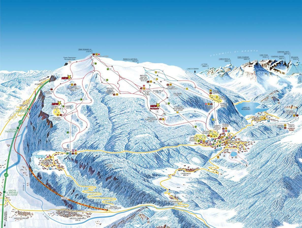 Casa Rubino Lake & Dolomites โมลเวโน ภายนอก รูปภาพ